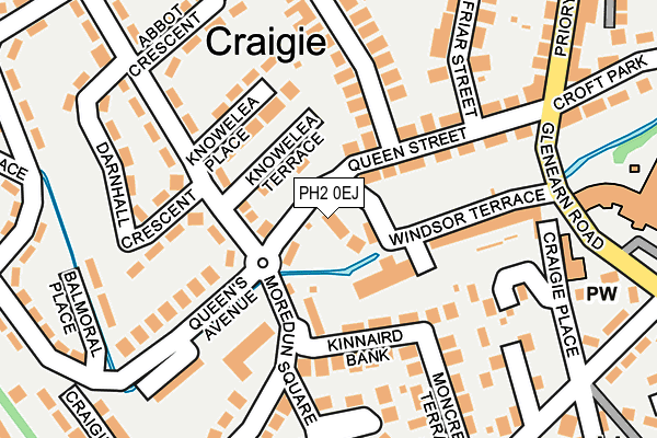 PH2 0EJ map - OS OpenMap – Local (Ordnance Survey) PH2 0EJ map - OS OpenMap – Local (Ordnance Survey)