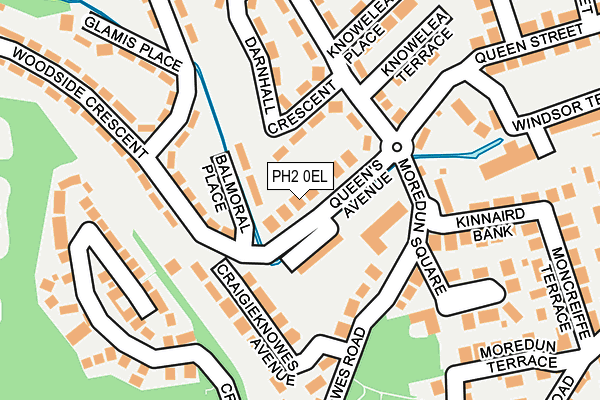 PH2 0EL map - OS OpenMap – Local (Ordnance Survey) PH2 0EL map - OS OpenMap – Local (Ordnance Survey)