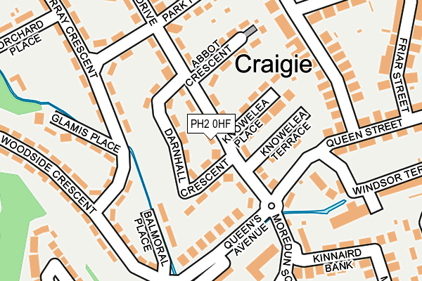 PH2 0HF map - OS OpenMap – Local (Ordnance Survey) PH2 0HF map - OS OpenMap – Local (Ordnance Survey)
