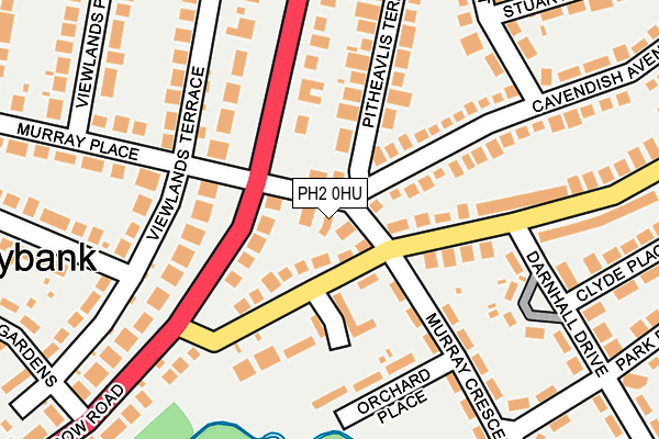 PH2 0HU map - OS OpenMap – Local (Ordnance Survey) PH2 0HU map - OS OpenMap – Local (Ordnance Survey)