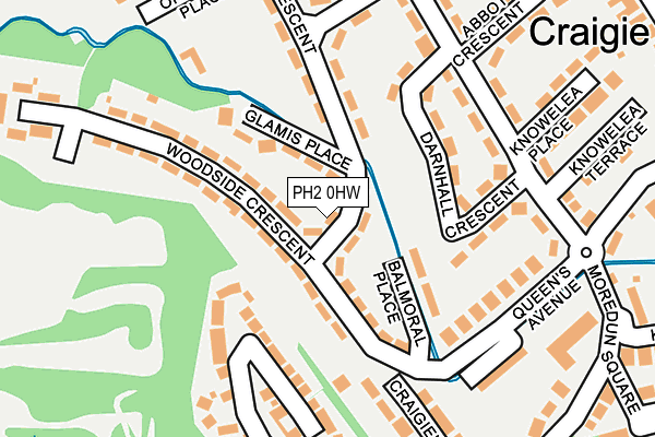 PH2 0HW map - OS OpenMap – Local (Ordnance Survey) PH2 0HW map - OS OpenMap – Local (Ordnance Survey)
