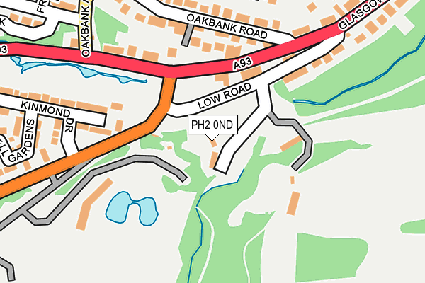 PH2 0ND map - OS OpenMap – Local (Ordnance Survey) PH2 0ND map - OS OpenMap – Local (Ordnance Survey)