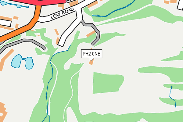 PH2 0NE map - OS OpenMap – Local (Ordnance Survey) PH2 0NE map - OS OpenMap – Local (Ordnance Survey)