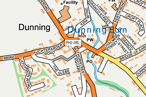 PH2 0RL map - OS OpenMap – Local (Ordnance Survey) PH2 0RL map - OS OpenMap – Local (Ordnance Survey)