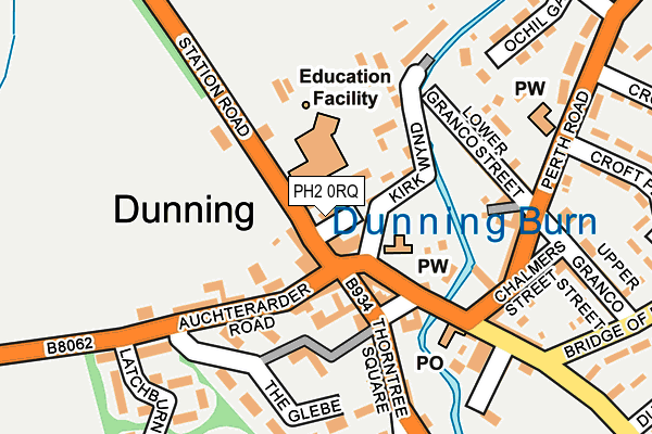 PH2 0RQ map - OS OpenMap – Local (Ordnance Survey) PH2 0RQ map - OS OpenMap – Local (Ordnance Survey)