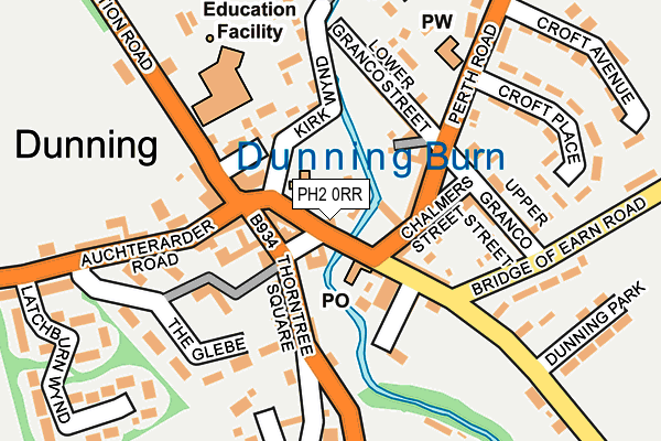 PH2 0RR map - OS OpenMap – Local (Ordnance Survey) PH2 0RR map - OS OpenMap – Local (Ordnance Survey)