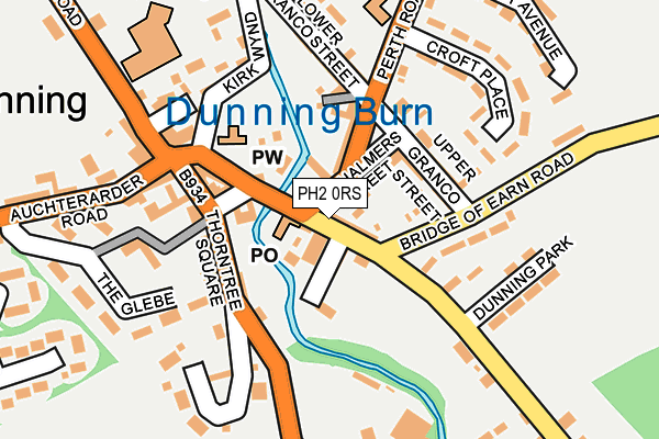 PH2 0RS map - OS OpenMap – Local (Ordnance Survey) PH2 0RS map - OS OpenMap – Local (Ordnance Survey)