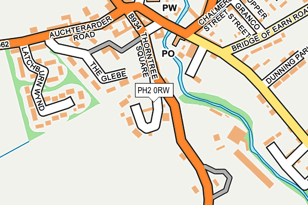 PH2 0RW map - OS OpenMap – Local (Ordnance Survey) PH2 0RW map - OS OpenMap – Local (Ordnance Survey)