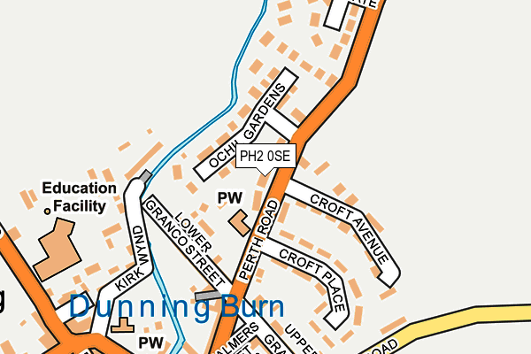 PH2 0SE map - OS OpenMap – Local (Ordnance Survey) PH2 0SE map - OS OpenMap – Local (Ordnance Survey)