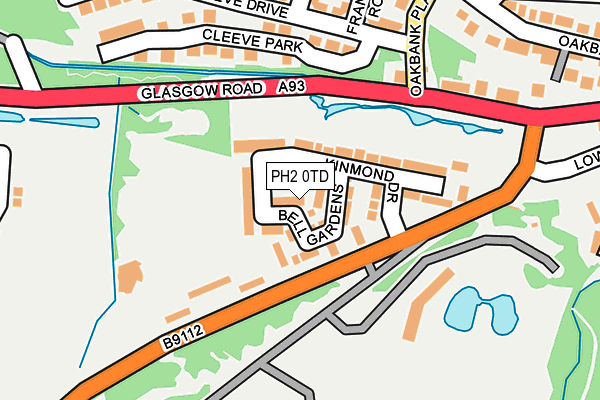 PH2 0TD map - OS OpenMap – Local (Ordnance Survey) PH2 0TD map - OS OpenMap – Local (Ordnance Survey)