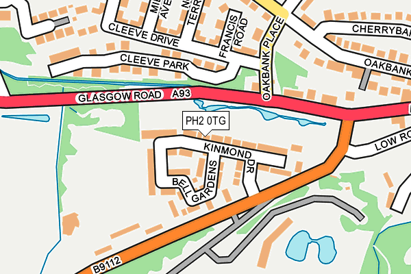 PH2 0TG map - OS OpenMap – Local (Ordnance Survey) PH2 0TG map - OS OpenMap – Local (Ordnance Survey)