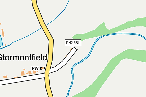 PH2 6BL map - OS OpenMap – Local (Ordnance Survey) PH2 6BL map - OS OpenMap – Local (Ordnance Survey)
