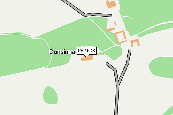 PH2 6DB map - OS OpenMap – Local (Ordnance Survey)