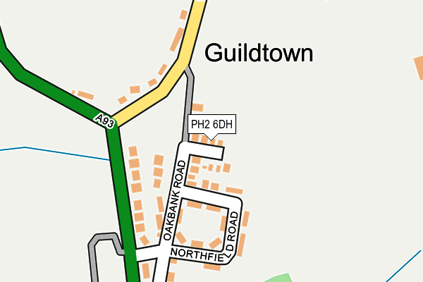 PH2 6DH map - OS OpenMap – Local (Ordnance Survey) PH2 6DH map - OS OpenMap – Local (Ordnance Survey)
