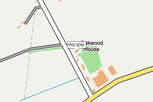 PH2 6DW map - OS OpenMap – Local (Ordnance Survey) PH2 6DW map - OS OpenMap – Local (Ordnance Survey)