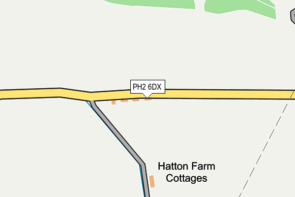 PH2 6DX map - OS OpenMap – Local (Ordnance Survey) PH2 6DX map - OS OpenMap – Local (Ordnance Survey)