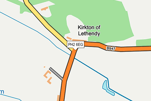 PH2 6EG map - OS OpenMap – Local (Ordnance Survey) PH2 6EG map - OS OpenMap – Local (Ordnance Survey)