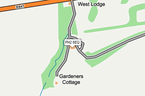 PH2 6EQ map - OS OpenMap – Local (Ordnance Survey) PH2 6EQ map - OS OpenMap – Local (Ordnance Survey)
