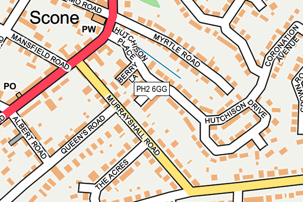 PH2 6GG map - OS OpenMap – Local (Ordnance Survey) PH2 6GG map - OS OpenMap – Local (Ordnance Survey)