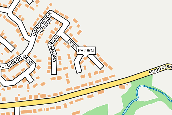 PH2 6GJ map - OS OpenMap – Local (Ordnance Survey) PH2 6GJ map - OS OpenMap – Local (Ordnance Survey)