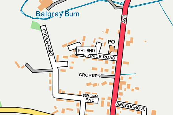 PH2 6HD map - OS OpenMap – Local (Ordnance Survey) PH2 6HD map - OS OpenMap – Local (Ordnance Survey)