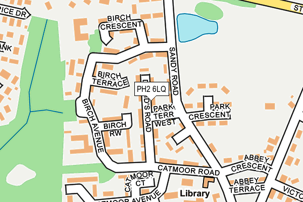 PH2 6LQ map - OS OpenMap – Local (Ordnance Survey) PH2 6LQ map - OS OpenMap – Local (Ordnance Survey)