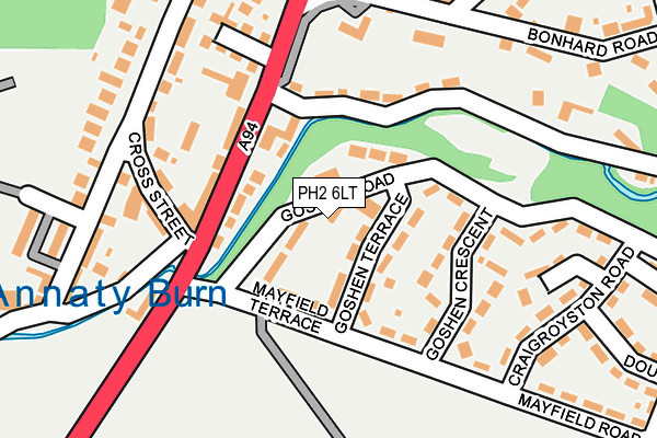 PH2 6LT map - OS OpenMap – Local (Ordnance Survey) PH2 6LT map - OS OpenMap – Local (Ordnance Survey)