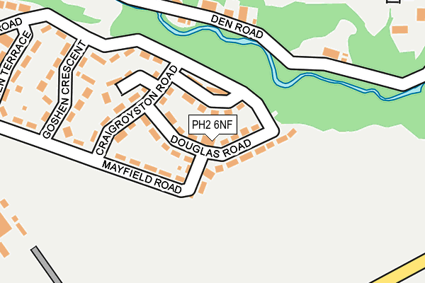 PH2 6NF map - OS OpenMap – Local (Ordnance Survey) PH2 6NF map - OS OpenMap – Local (Ordnance Survey)