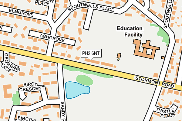 PH2 6NT map - OS OpenMap – Local (Ordnance Survey) PH2 6NT map - OS OpenMap – Local (Ordnance Survey)