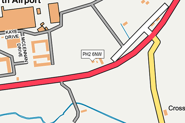 PH2 6NW map - OS OpenMap – Local (Ordnance Survey) PH2 6NW map - OS OpenMap – Local (Ordnance Survey)
