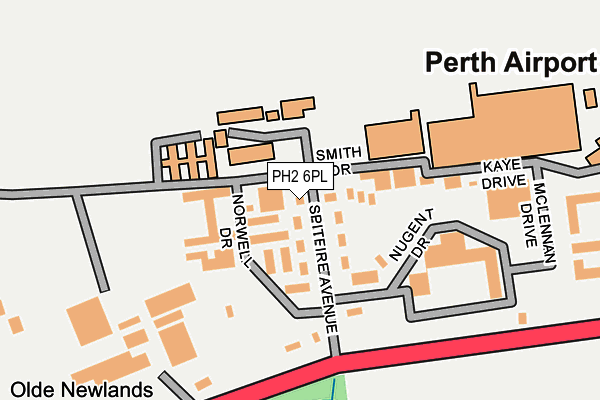 PH2 6PL map - OS OpenMap – Local (Ordnance Survey) PH2 6PL map - OS OpenMap – Local (Ordnance Survey)