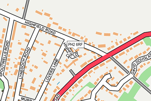 PH2 6RF map - OS OpenMap – Local (Ordnance Survey) PH2 6RF map - OS OpenMap – Local (Ordnance Survey)
