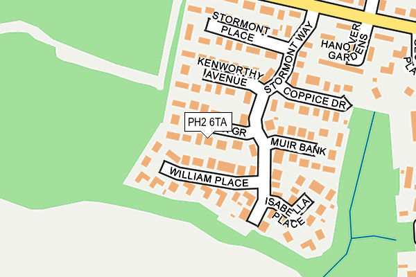 PH2 6TA map - OS OpenMap – Local (Ordnance Survey) PH2 6TA map - OS OpenMap – Local (Ordnance Survey)