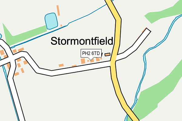 PH2 6TD map - OS OpenMap – Local (Ordnance Survey) PH2 6TD map - OS OpenMap – Local (Ordnance Survey)