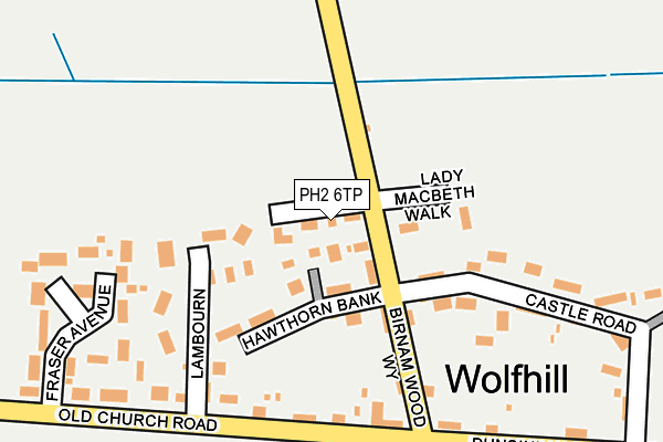 PH2 6TP map - OS OpenMap – Local (Ordnance Survey) PH2 6TP map - OS OpenMap – Local (Ordnance Survey)