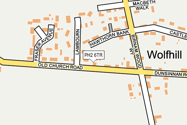 PH2 6TR map - OS OpenMap – Local (Ordnance Survey) PH2 6TR map - OS OpenMap – Local (Ordnance Survey)