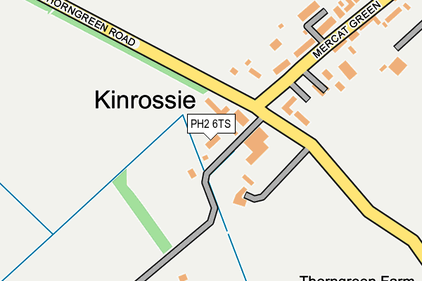 PH2 6TS map - OS OpenMap – Local (Ordnance Survey) PH2 6TS map - OS OpenMap – Local (Ordnance Survey)