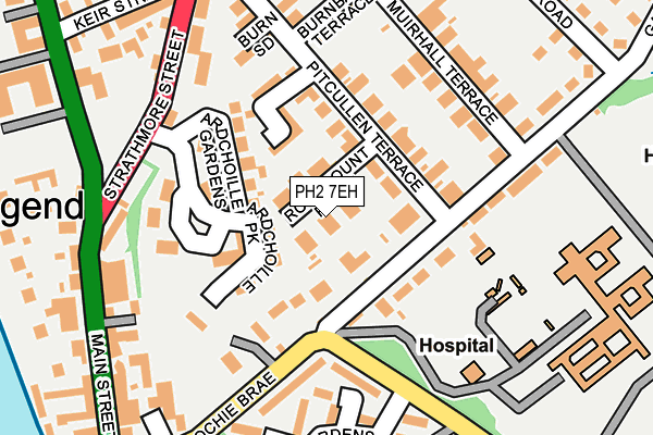 PH2 7EH map - OS OpenMap – Local (Ordnance Survey) PH2 7EH map - OS OpenMap – Local (Ordnance Survey)