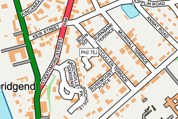 PH2 7EJ map - OS OpenMap – Local (Ordnance Survey) PH2 7EJ map - OS OpenMap – Local (Ordnance Survey)