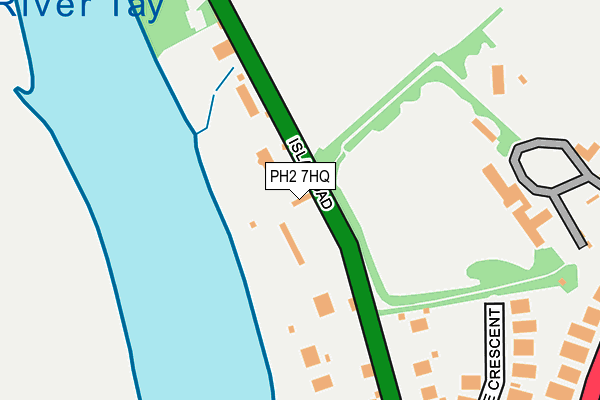 PH2 7HQ map - OS OpenMap – Local (Ordnance Survey) PH2 7HQ map - OS OpenMap – Local (Ordnance Survey)