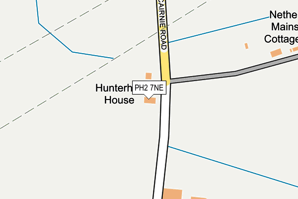 PH2 7NE map - OS OpenMap – Local (Ordnance Survey) PH2 7NE map - OS OpenMap – Local (Ordnance Survey)