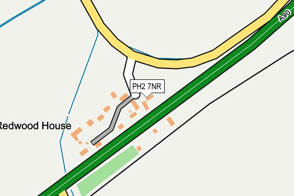 PH2 7NR map - OS OpenMap – Local (Ordnance Survey) PH2 7NR map - OS OpenMap – Local (Ordnance Survey)