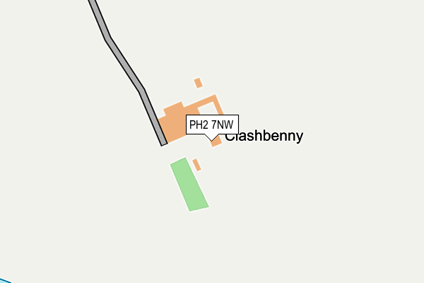 PH2 7NW map - OS OpenMap – Local (Ordnance Survey) PH2 7NW map - OS OpenMap – Local (Ordnance Survey)