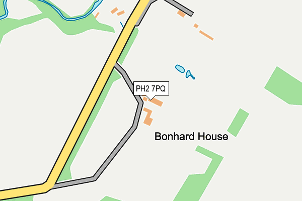 PH2 7PQ map - OS OpenMap – Local (Ordnance Survey) PH2 7PQ map - OS OpenMap – Local (Ordnance Survey)