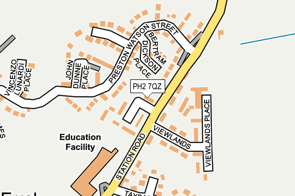 PH2 7QZ map - OS OpenMap – Local (Ordnance Survey) PH2 7QZ map - OS OpenMap – Local (Ordnance Survey)