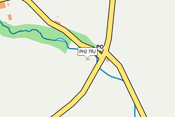 PH2 7RJ map - OS OpenMap – Local (Ordnance Survey) PH2 7RJ map - OS OpenMap – Local (Ordnance Survey)