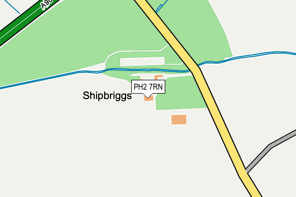 PH2 7RN map - OS OpenMap – Local (Ordnance Survey) PH2 7RN map - OS OpenMap – Local (Ordnance Survey)