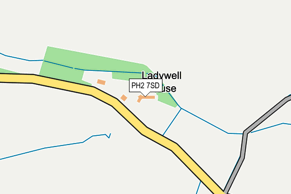PH2 7SD map - OS OpenMap – Local (Ordnance Survey) PH2 7SD map - OS OpenMap – Local (Ordnance Survey)