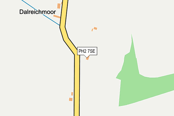 PH2 7SE map - OS OpenMap – Local (Ordnance Survey) PH2 7SE map - OS OpenMap – Local (Ordnance Survey)