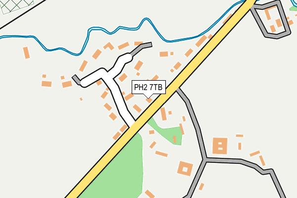 PH2 7TB map - OS OpenMap – Local (Ordnance Survey) PH2 7TB map - OS OpenMap – Local (Ordnance Survey)